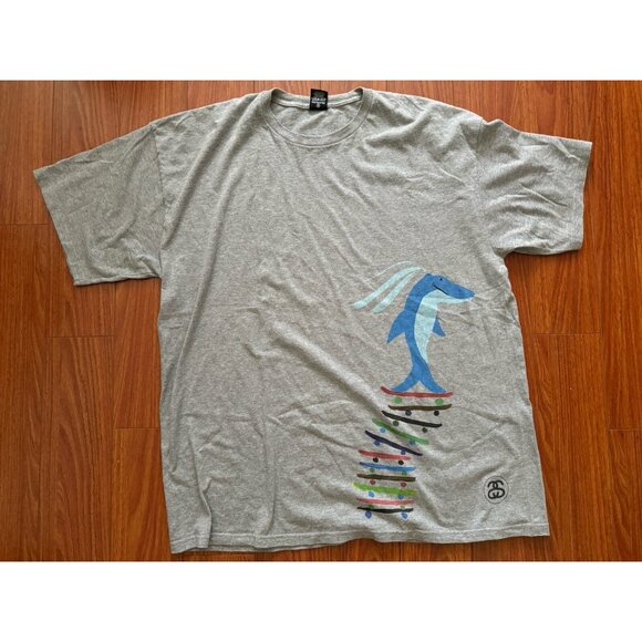 Stussy X Jayson Musson Limited Edition Collab  T Shirt Size XX Large - Picture 6 of 14